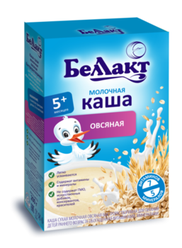 Bellakt terci de ovas cu lapte 200g (5luni+)
