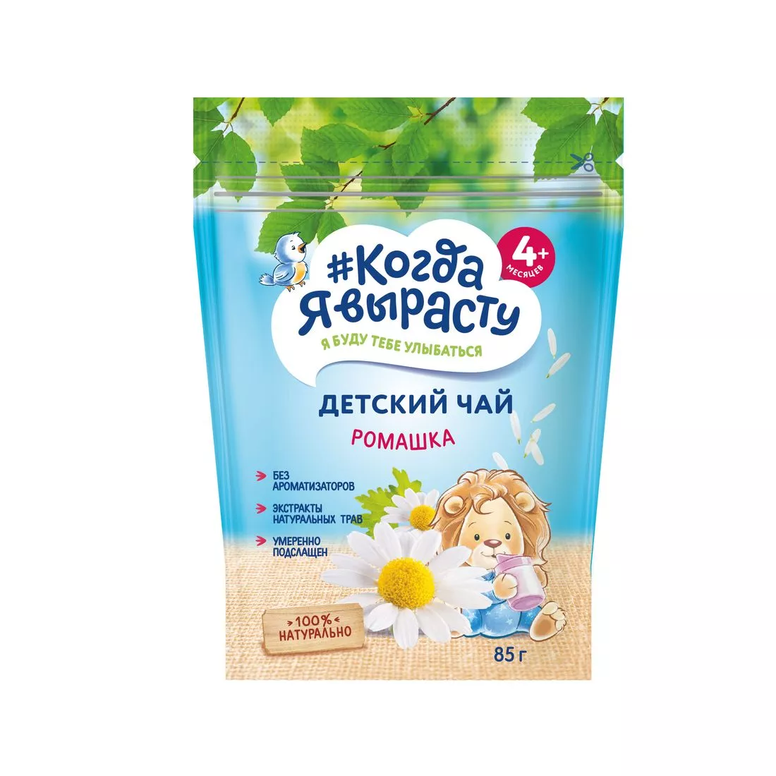 CEAI PENTRU COPII КОГДА Я ВЫРАСТУ, ROMANITA, 4+ LUNI, 85 G