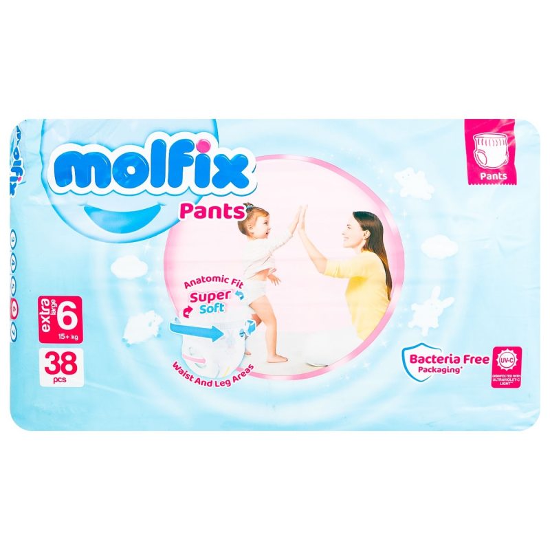 Chiloti Molfix Pants 6 N1 din 38 (15-22kg)