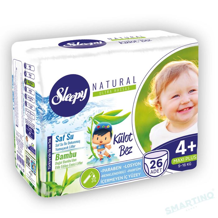 Chiloti Sleepy Pants 4 Maxi+ din 26buc (9-16kg)