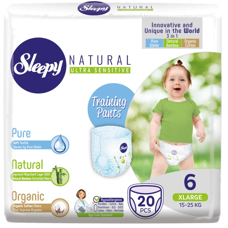 Chiloti Sleepy Pants 6 XLarge din 20buc (15-25kg)