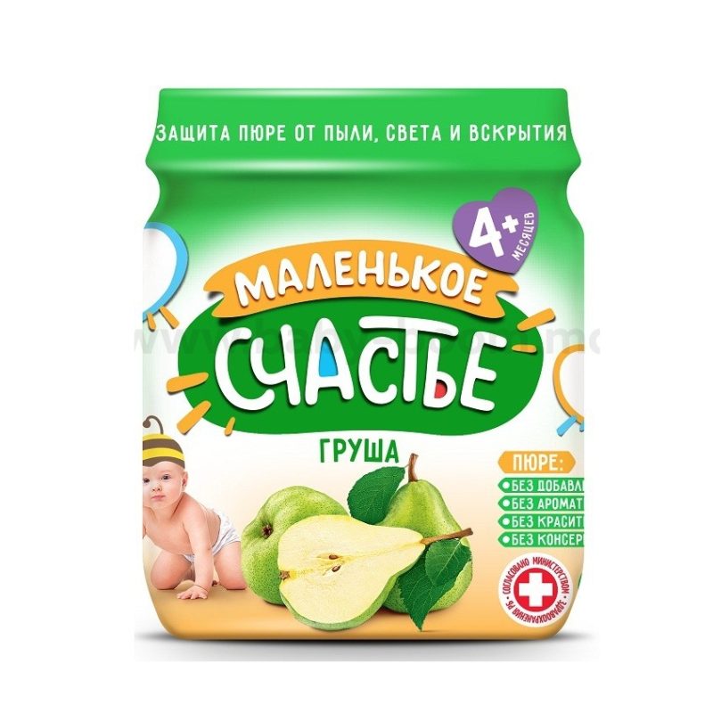 MS Piure pt copii Pere 90g (4+)