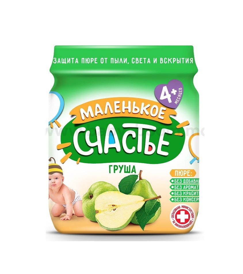 MS Piure pt copii Pere 90g (4+)