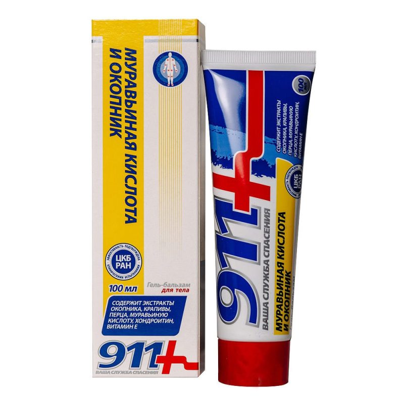 911 Gel Ocopnic cu acid formic 100ml