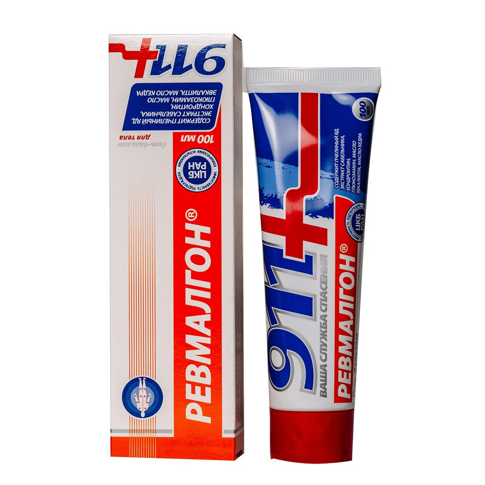 911 Gel Revmalgon pri boliah v mistah 100ml