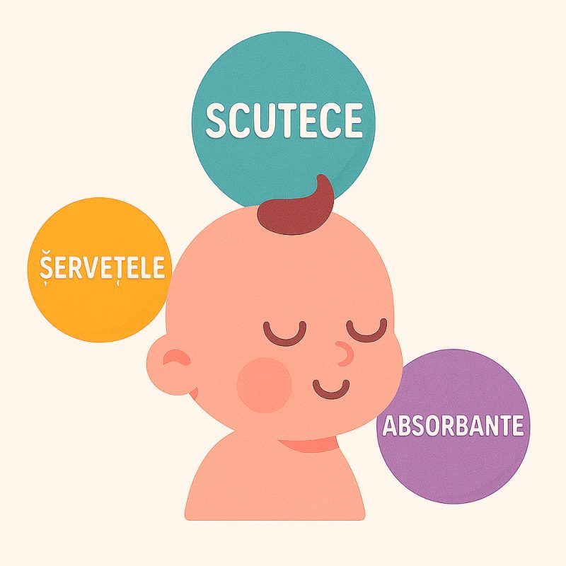 Scutece, Șervețele, Absorbante
